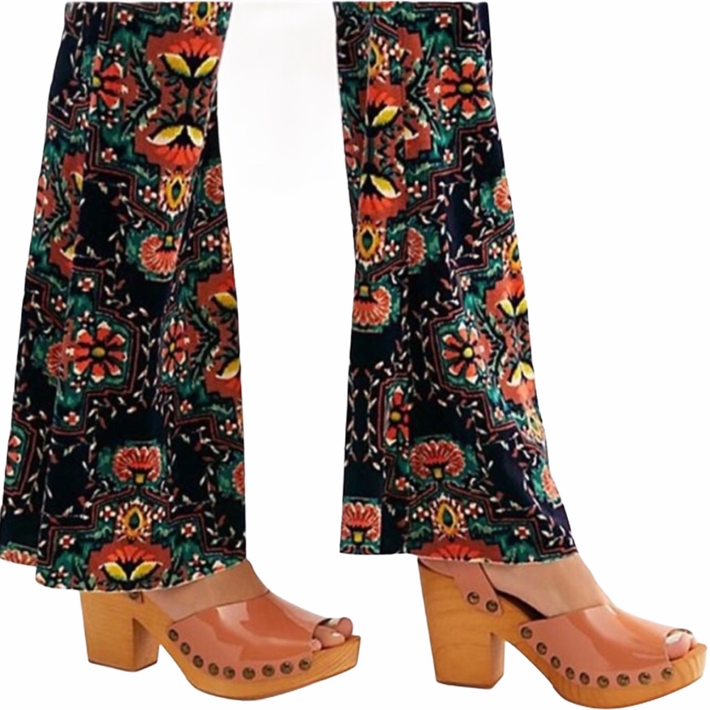 new Free People ❤︎ Pasadena Studded Shiny Leather + Wood Clogs ❤︎ Rose 40 9.5M - Picture 3 of 17